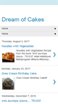 Mobile Screenshot of dreamofcakes.net